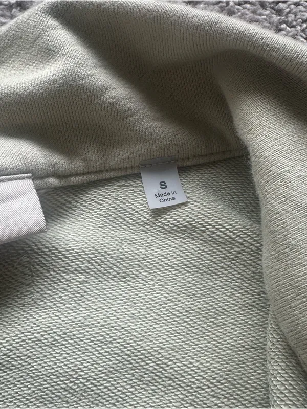 ESSENTIALS Women's Sage Green Zip - Image 5