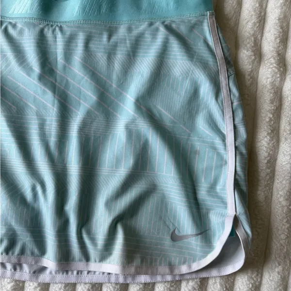 Nike Aqua Athletic Golf Skirt - Image 2
