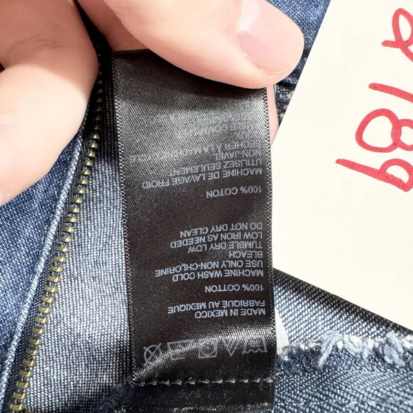 BDG Skirt Women Size 25 Blue Denim Cotton Y2K Mini‎ Streetwear Minimalist Casual - Image 3