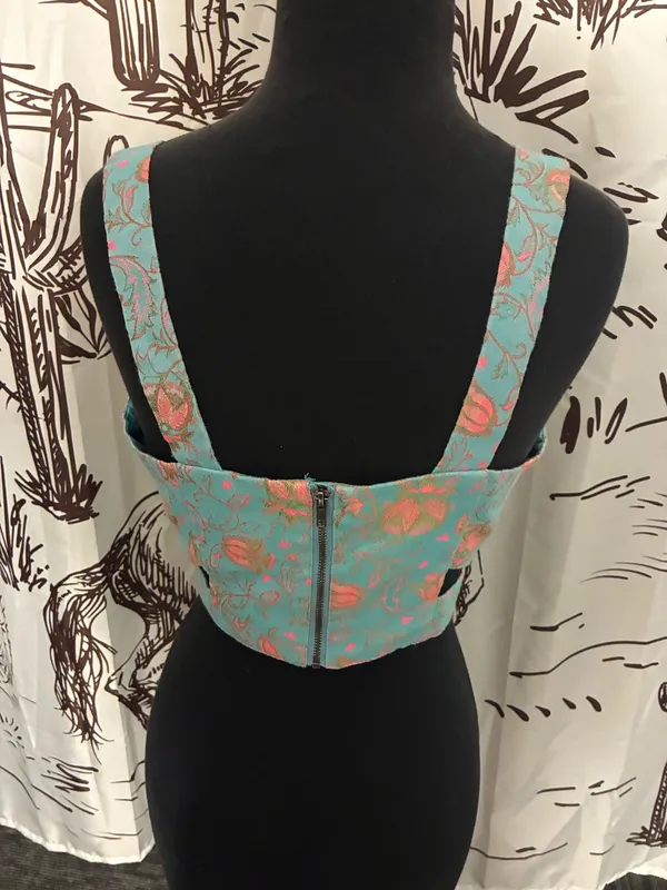 Floral Crop Top Forever 21 - Image 2