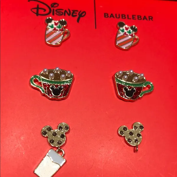 Disney BaubleBar Holiday Earrings Set - Image 2