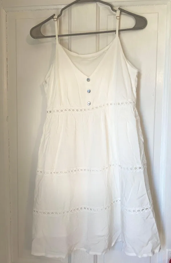 White Mini Dress - Image 2