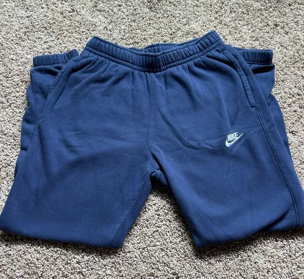 Nike Dri-Fit Sweatpants Navy - Image 2