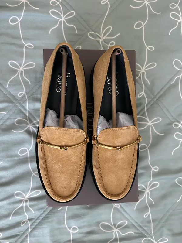 Franco Sarto Suede Loafers  - Image 2