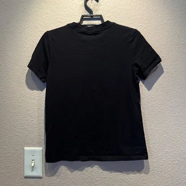 Aritzia TNA Women’s Black TNA Logo Tee Shirt Size XXS - Image 5