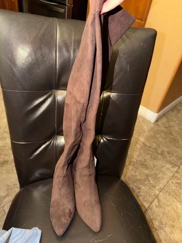 Boots Brown Size 7 - Image 2