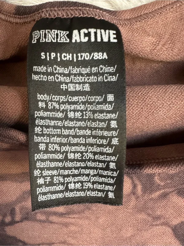 Active USA 101. Pink active set bundle 2pc brown xs/s nwot - Image 4