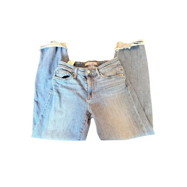 Joe's Jeans Women's High Rise Straight Leg Denim Jeans Size 25 Blue - Image 10