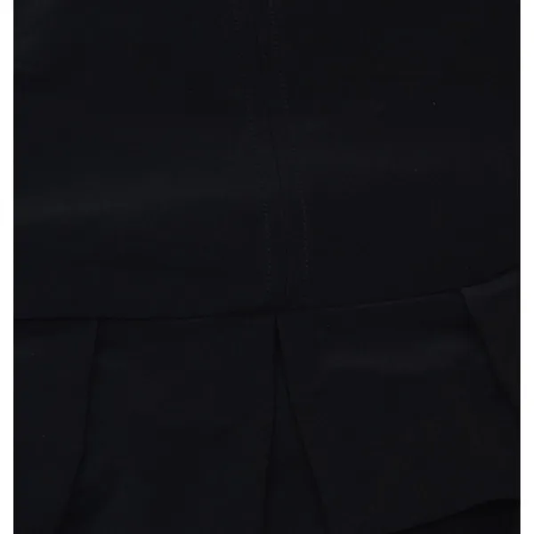 Tommy Hilfiger Womens Pleated Belted Knit Fit Flare Dress A4JJ1AST Black 2 - Image 10