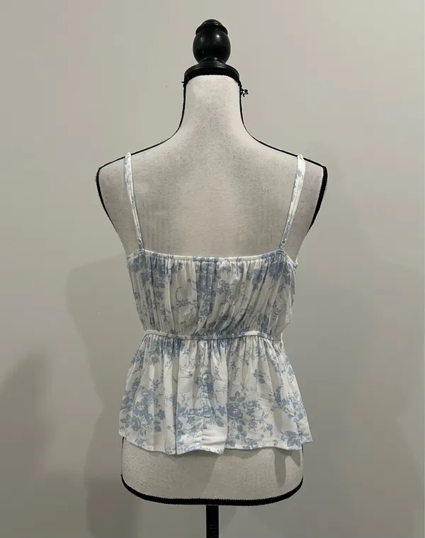 Mi Ami Peplum Tank Top - Image 4