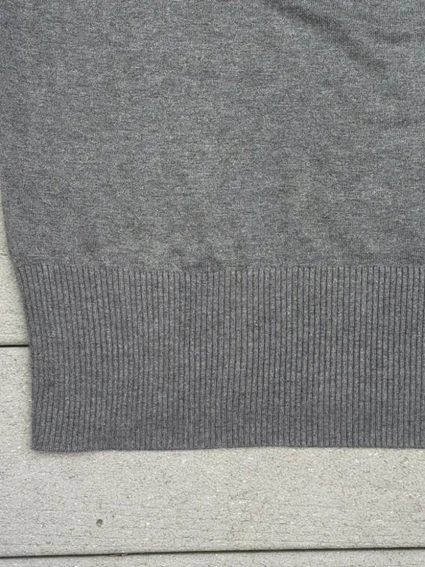 Leo & Nicole Sleeveless Sweater | Gray Sweater Vest | Gray Sweater Tank - Image 10