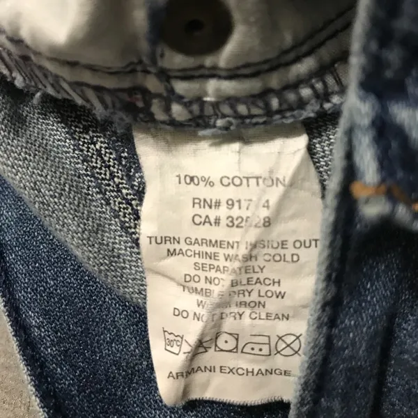 A/X Armani‎ Exchange Jeans Blue Size 8 - Image 7
