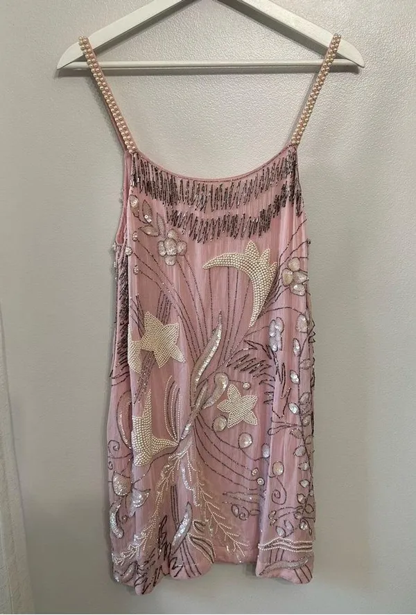 LoveShackFancy Pinto Dress Endless Waves - Image 4