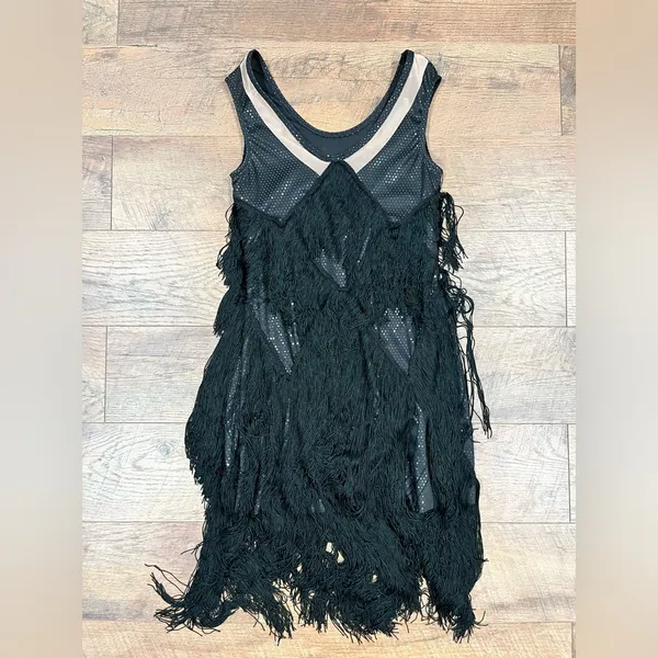 Weissman’s Flapper Costume Dance Dress 🖤💃🏻 Black - Image 5