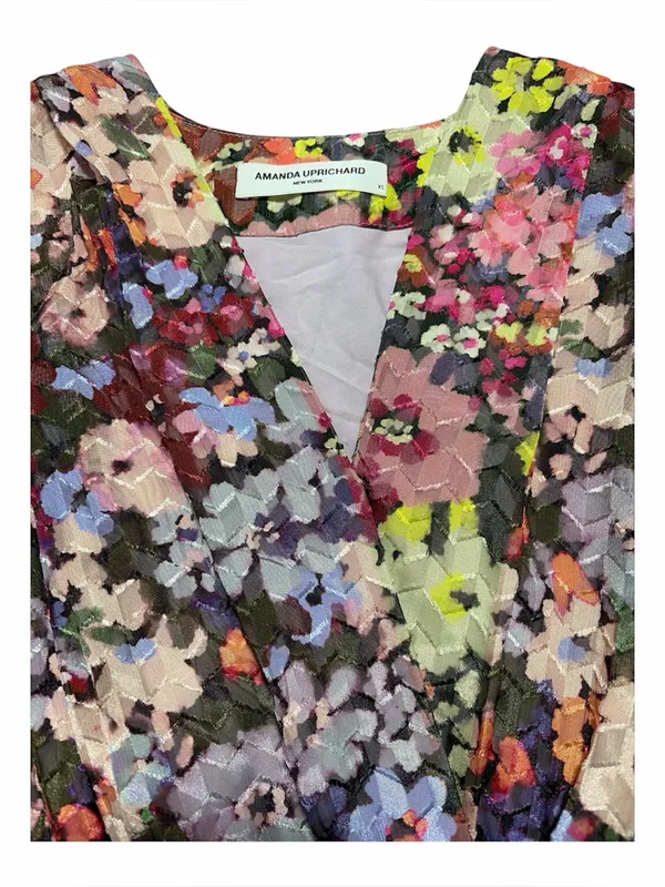 Amanda Uprichard Lucretia Mini Dress in Zahra Fleur Size XS - Image 4