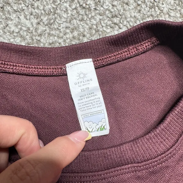 Aerie offline cropped short sleeve - Image 2