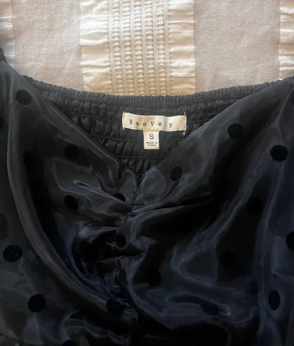 Black Boutique Top - Image 2