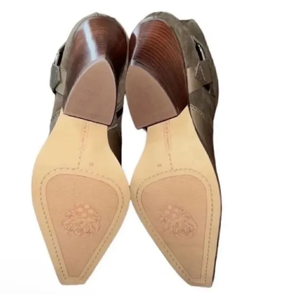 Vince Camuto Brown Leather Ankle Boots(Size 8M) - Image 6
