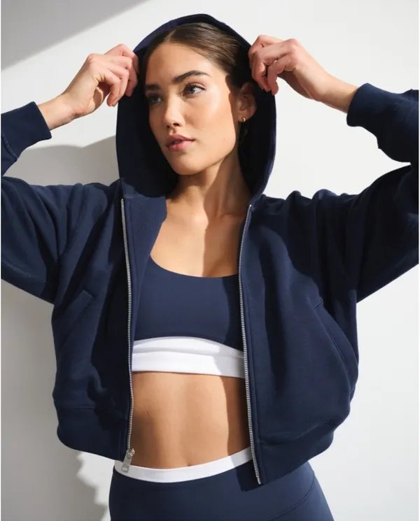 Abercrombie YPB Hoodie Cropped - Image 2