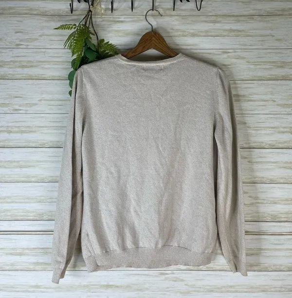 Vintage Alfred Dunner Floral Embroidered Beaded Grandmacore Sweater - Image 5
