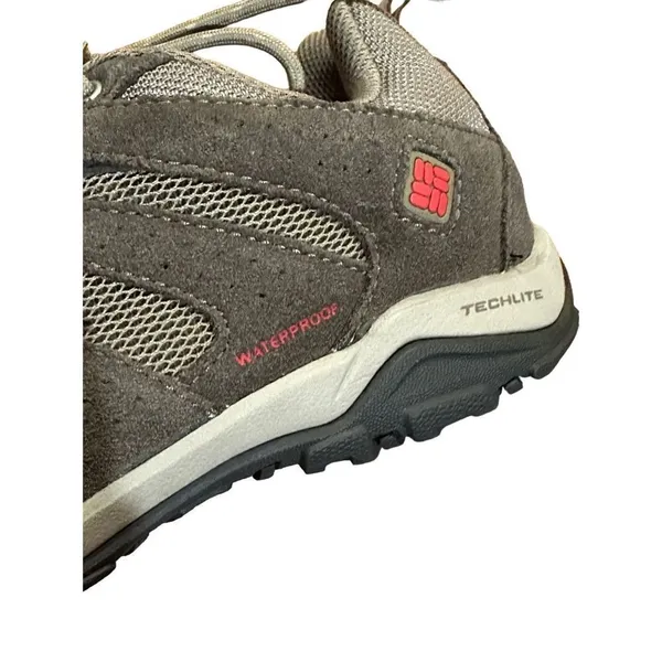 Columbia Women's‎ Dakota Drifter Waterproof Hiking Shoe Pebble Size 8 - Image 9