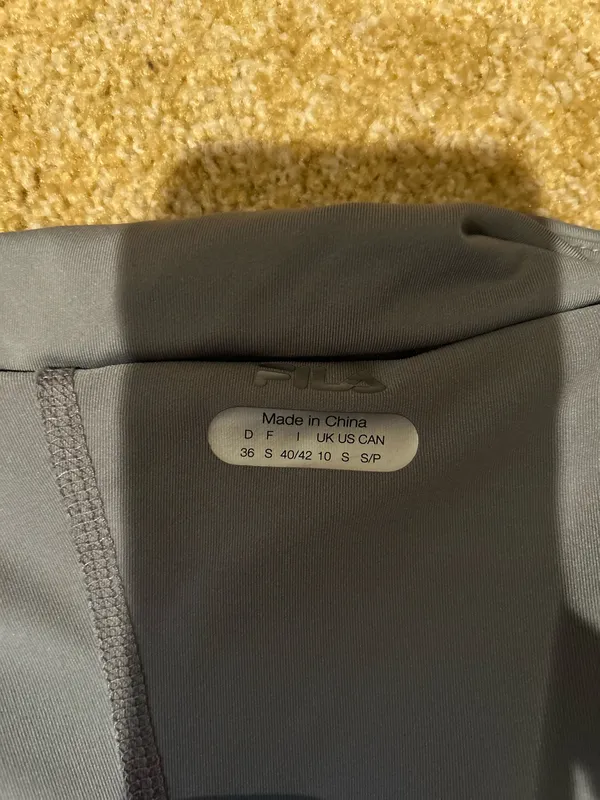 Fila Pleated Active Mini Skirt in Gray - Image 4