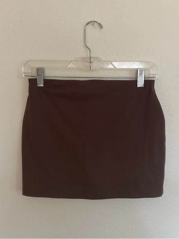 wild fable Brown Mini Skirt - Image 2
