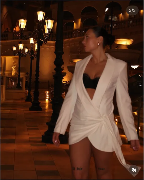 SHEIN white blazer dress - Image 2