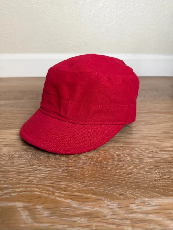NWOT NFL San Francisco Red Embroidered Sequins Women's Cadet Hat, OS - Image 3