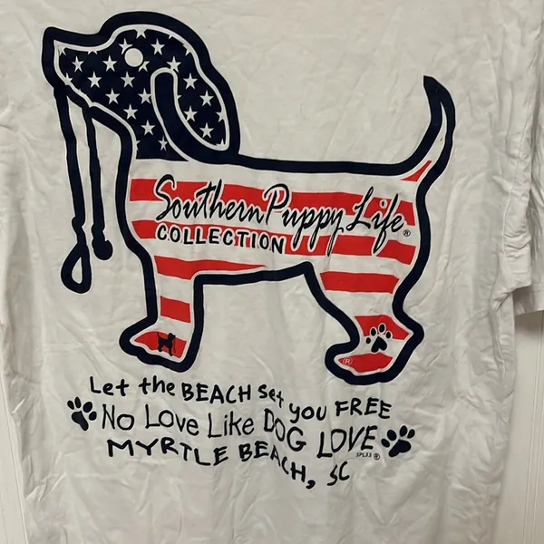Myrtle Beach Southern Puppy Life Collection T-shirt - Image 4