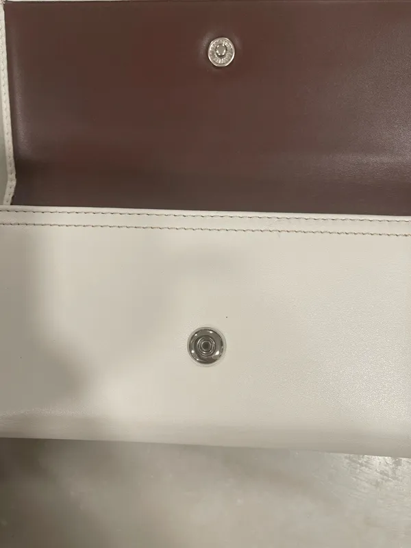 Coach Bag Shoulder Leather White Vintage - Image 5