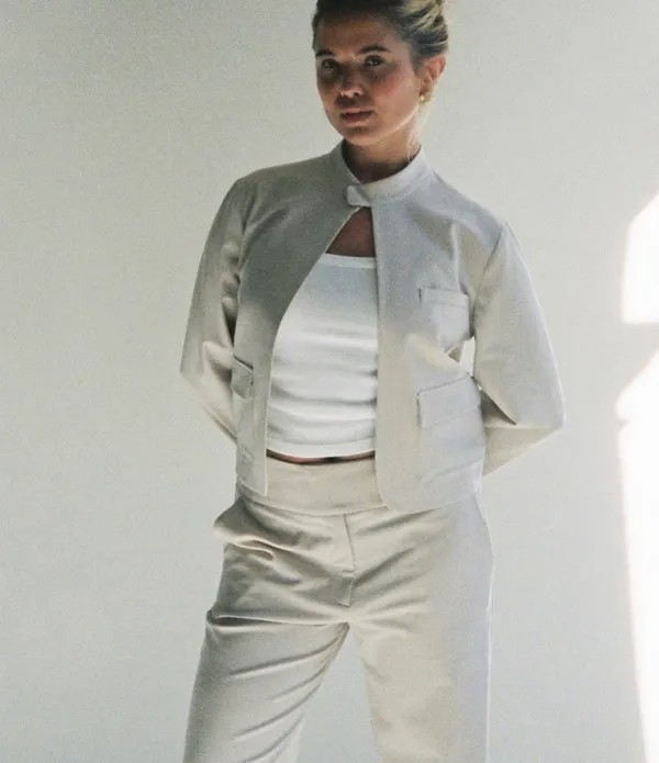Djerf Avenue Day-to-day Jacket Cream - Image 2