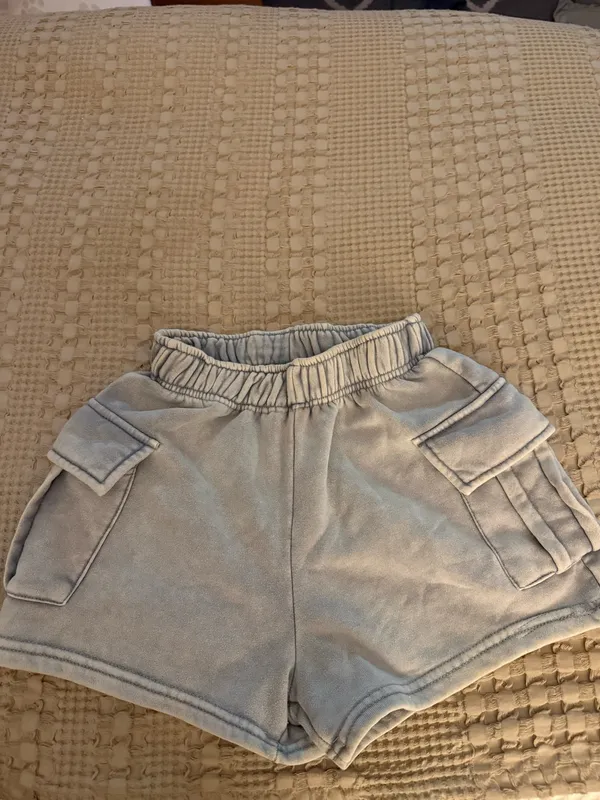 Sweat Shorts Set Gray Size XS - Image 4