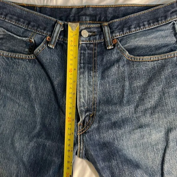 Levi’s 505 Denim Waist: 34, Inseam: 30 inches - Image 4