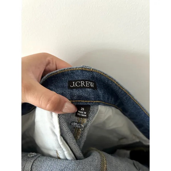J.Crew Blue Denim Short With Sailor Pockets Size 25 - Image 4