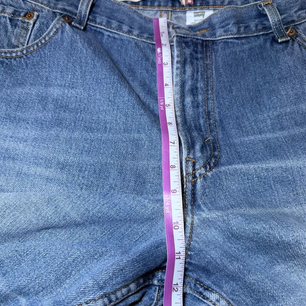 Vintage Levis 550 Womens Size 18 M Jeans Relaxed Tapered Classic Blue Denim - Image 10