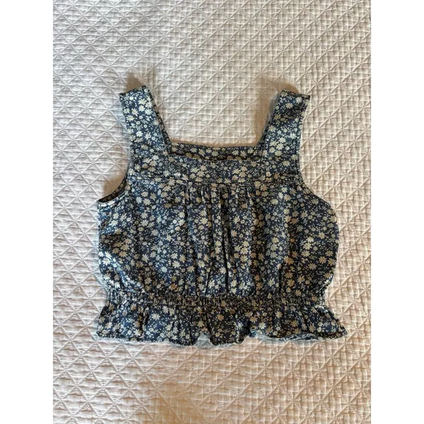 Floral peplum top - Image 4