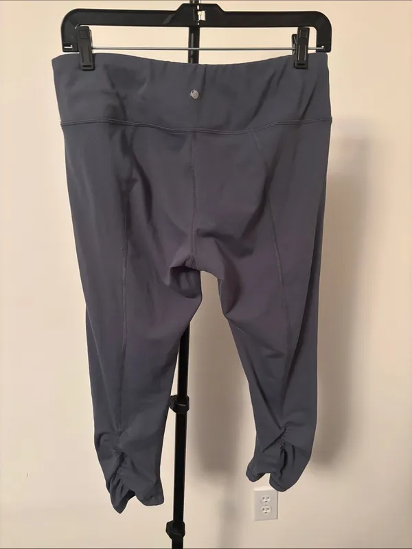 Yogalicious High-Rise Charcoal Gray Leggings - Image 2