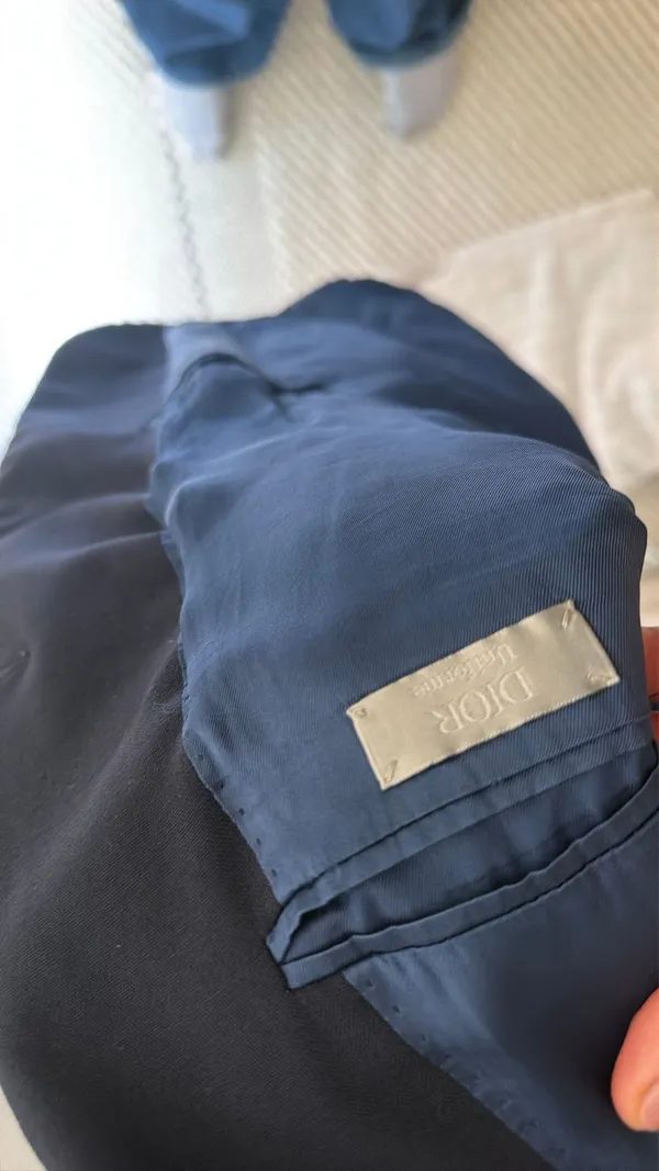 Navy basic blazer - Image 3