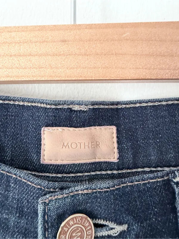 Mother The Rascal Clean Sweep Wash Jeans size 27 - Image 4