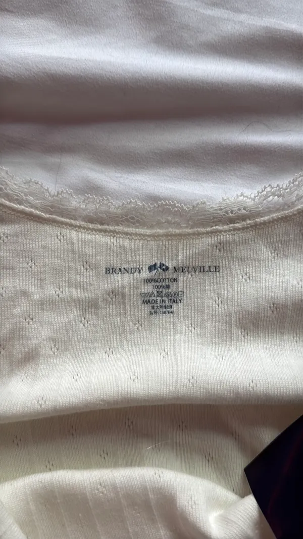 Brandy Melville Tank White - Image 5