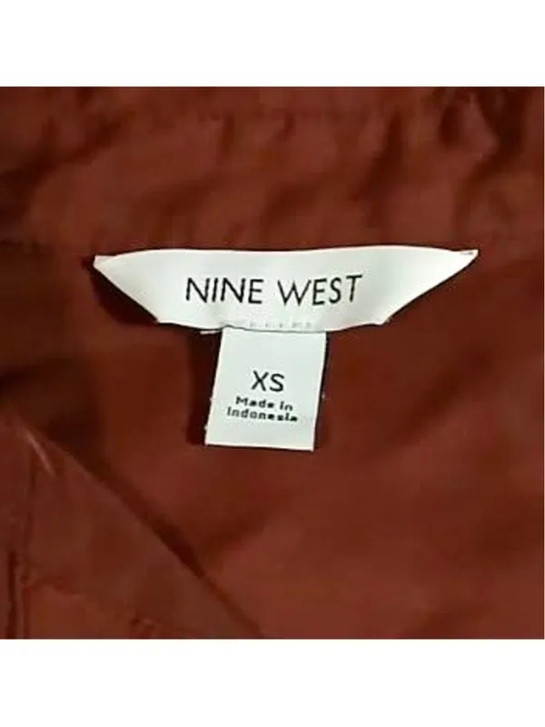 Nine West Women's XS Long Sleeve Button Front Blouse – (INV115) A2 - Image 5
