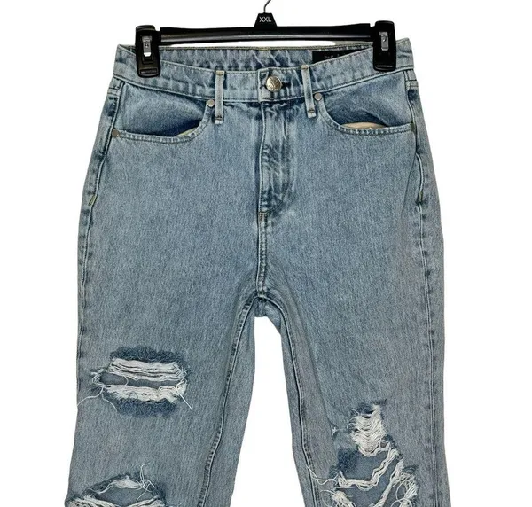 Rag & Bone Women Jeans Ankle Cigarette Madison Distressed Ripped Mid-Rise Sz. 25 - Image 4