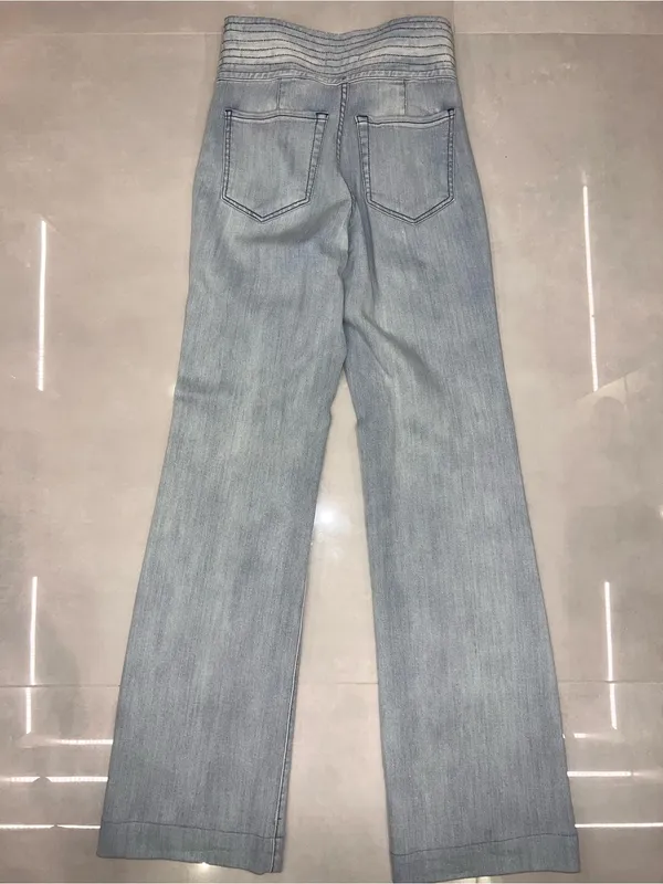 7 FOR ALL MANKIND Belted Wide-Leg Jeans - Image 8