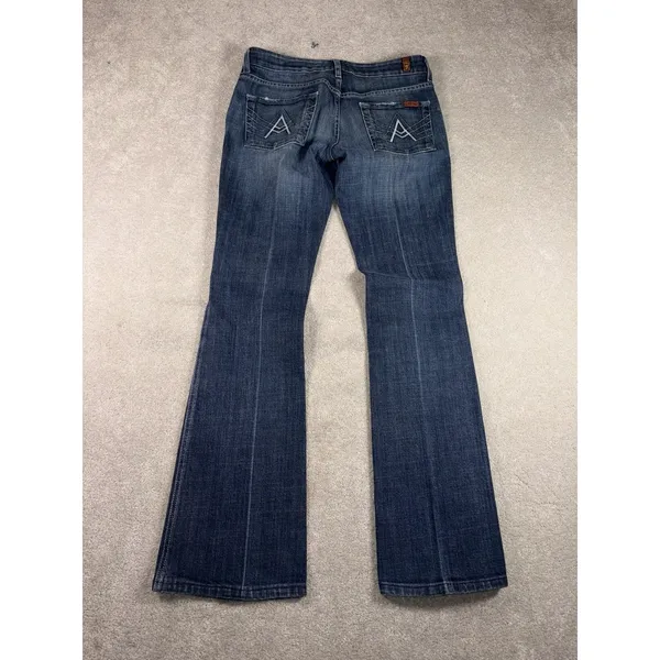 Y2K 7 For All Mankind "A" Pocket Bootcut Women's Jeans Size 28 - Image 7