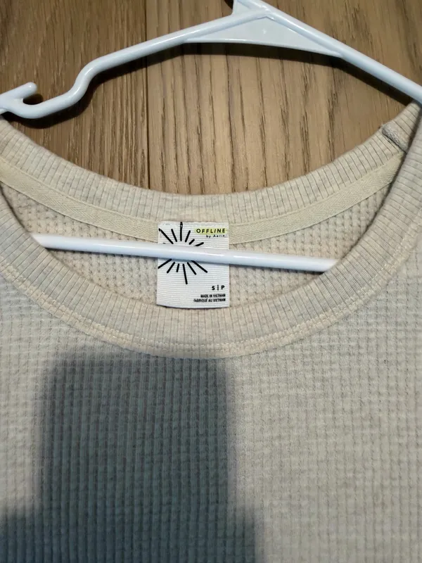 Aerie Off-The-Shoulder Top Cropped - Image 2