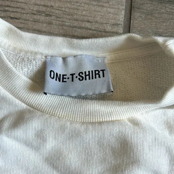 One tshirt cute but psycho but cut pullover sweatshirt White - Image 3