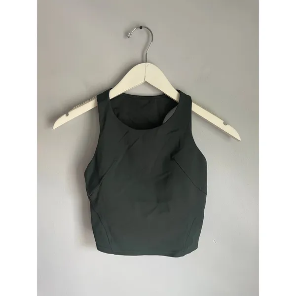 Lululemon Invigorate Training Tank Top size 4 Rainforest Green - Image 3