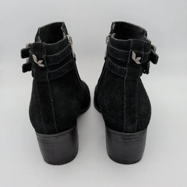 Koolaburra by UGG‎ Gordana Black Suede Studded Ankle Boots 1020132 Women's 9.5 - Image 5