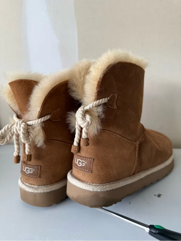 UGG Australia Selene Rope Bailey Bow Boots - Image 10